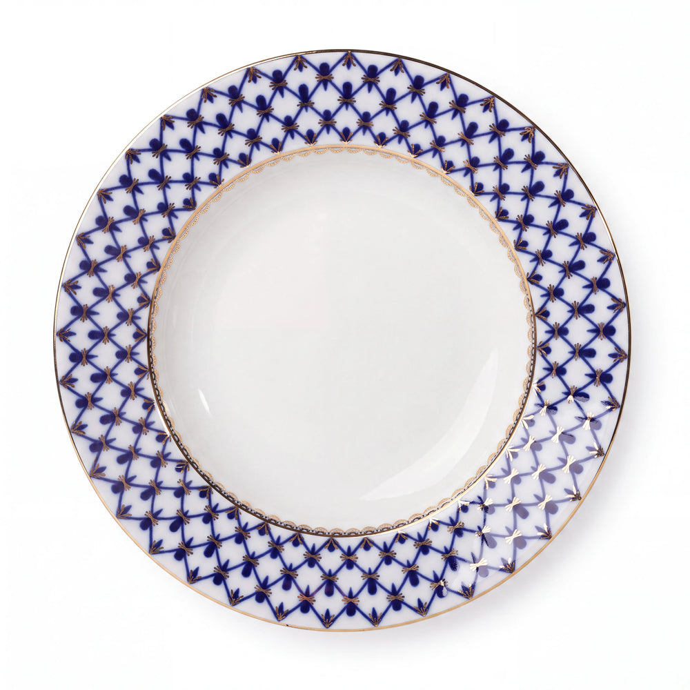 IMPERIAL PORCELAIN - Cobalt Net Düz Tabak Servis Tabağı 27 cm