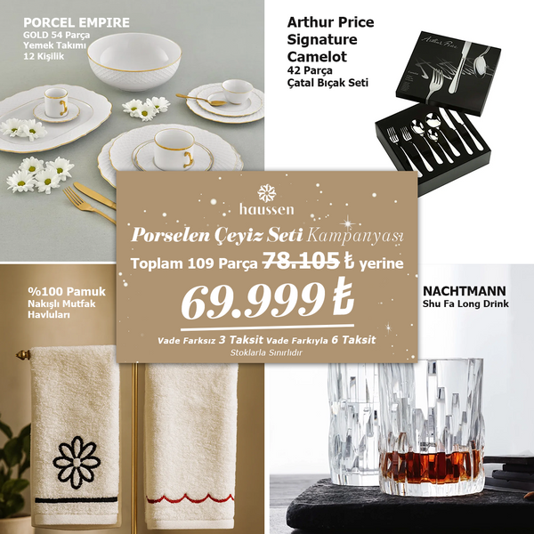 PORSELEN ÇEYİZ SETİ - 1