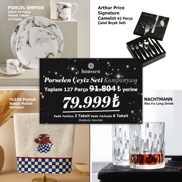 PORSELEN ÇEYİZ SETİ - 2