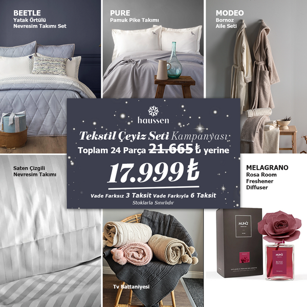 TEKSTİL ÇEYİZ SETİ - 3