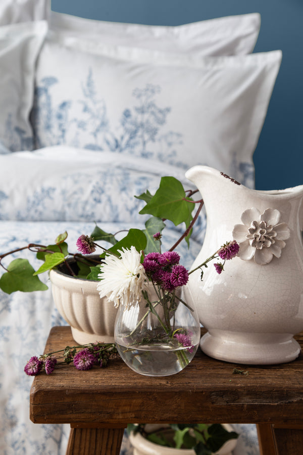 HEATHER MAVİ Nevresim Takımı Çift Kişilik