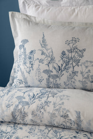 HEATHER MAVİ Nevresim Takımı Çift Kişilik