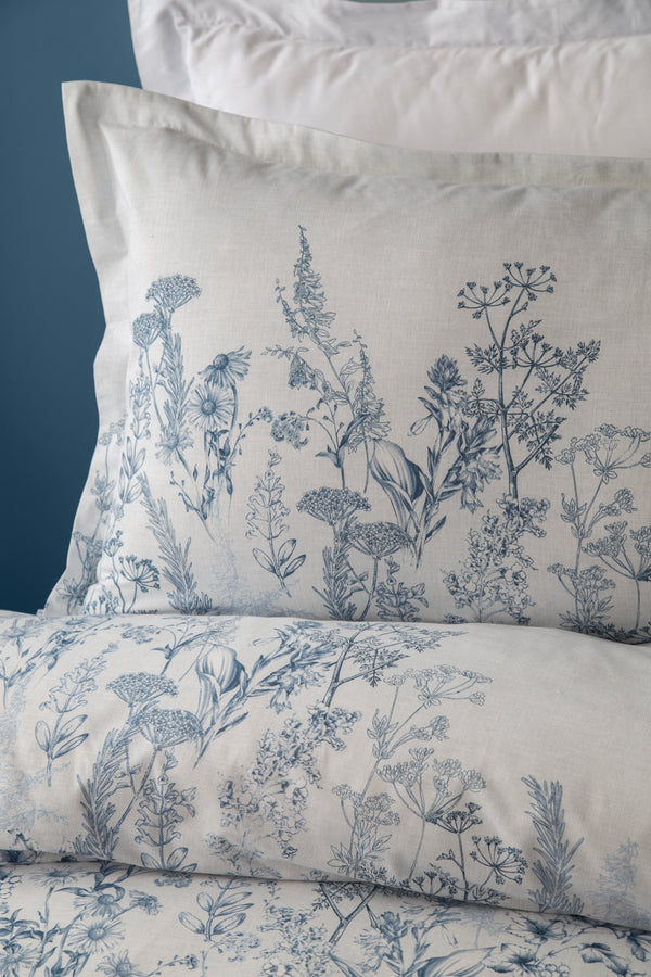 HEATHER MAVİ Nevresim Takımı Çift Kişilik