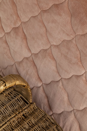 MIRACLE - Kadife Kapitoneli Nevresim Takımı - Complete Set