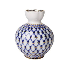 IMPERIAL PORCELAIN - Lale Cobalt  Mini Çiçek Vazosu