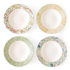 SPODE - Morris & Co 4lü Makarna Tabağı Seti