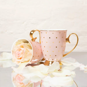 Cristina Re Polka Blush Gold Kupa