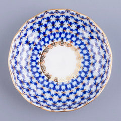 IMPERIAL PORCELAIN - Lale Cobalt Net Reçel Tabağı 9,8 cm