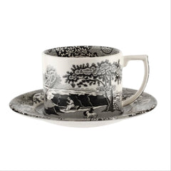 SPODE - Black Italian Çay Fincanı