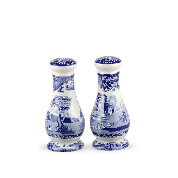 Spode Blue Italian Tuzluk ve Biberlik