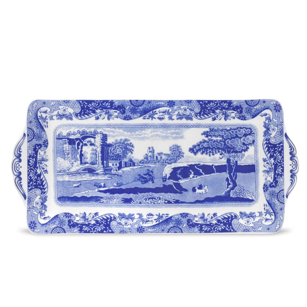 Spode Blue Italian Sandviç Tepsisi