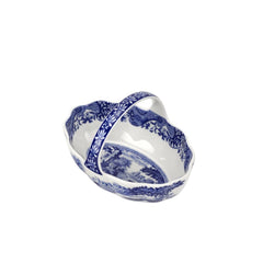 SPODE - Blue Italian Kulplu Küçük Sepet 15 cm