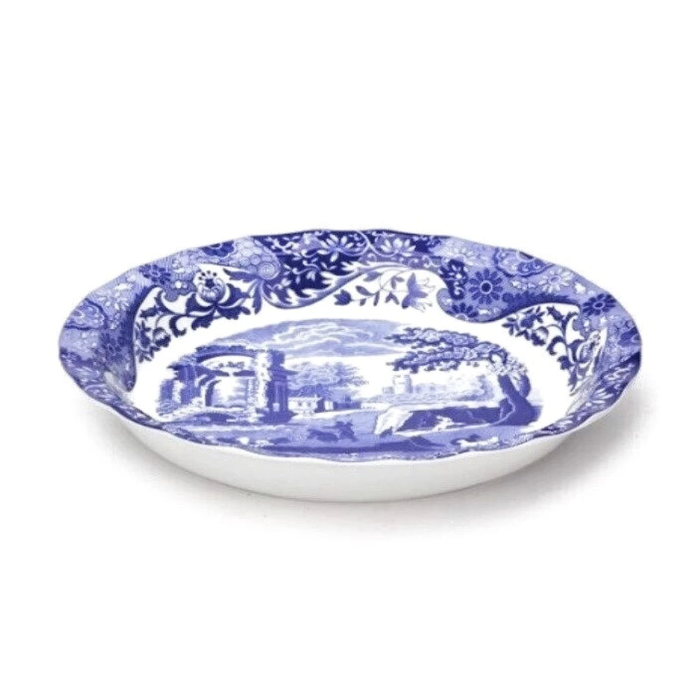 Spode Blue Italian Yuvarlak Turta Servis - 26 cm