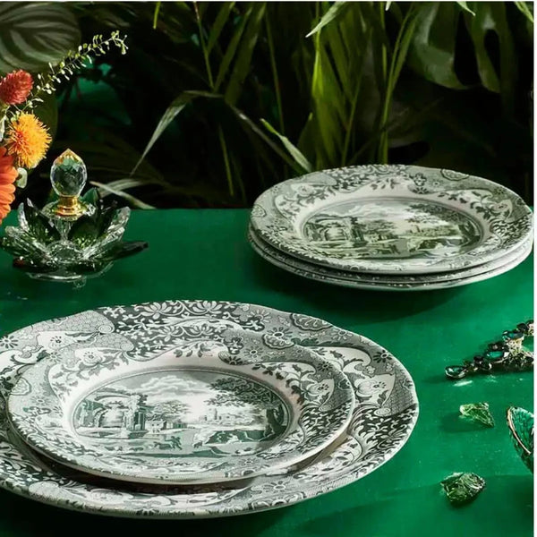 Spode Heritage Green Italian Pasta Tabağı 20 cm