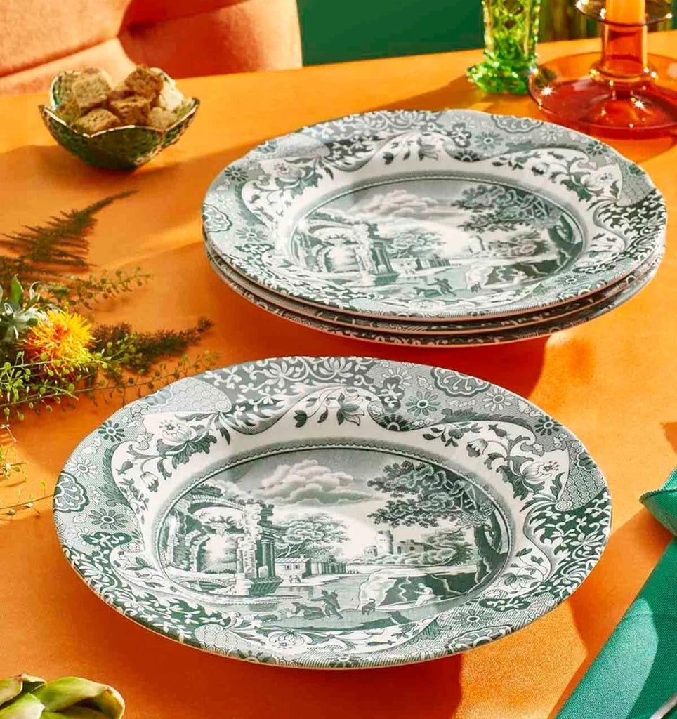 Spode Heritage Green Italian Çorba Tabağı