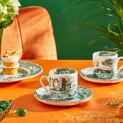 SPODE - Heritage Green Italian Kahve Fincanı