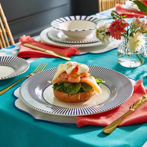 Spode Steccato Yemek Tabağı