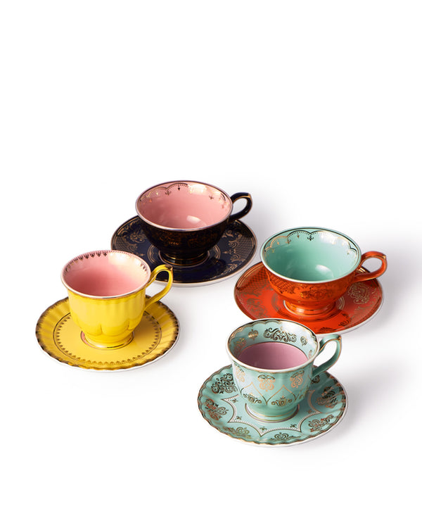 Polspotten Tea Set Grandpa- 4'lü Set