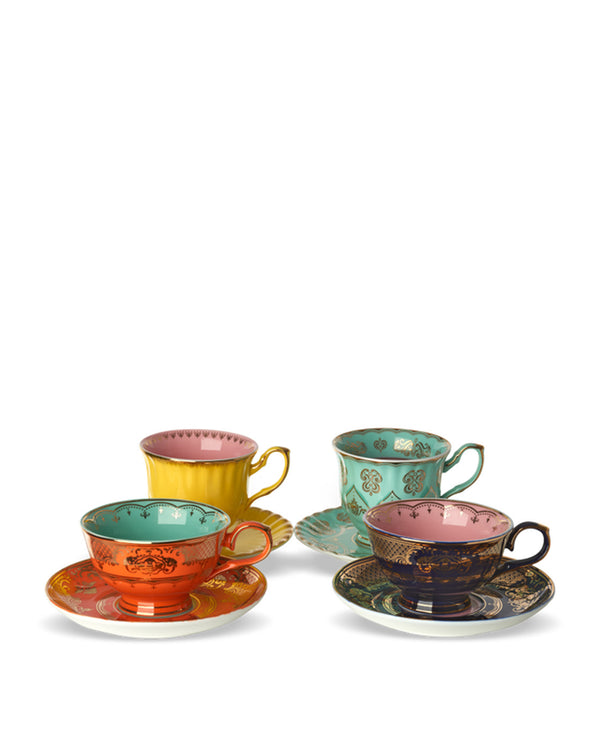 Polspotten Tea Set Grandpa- 4'lü Set