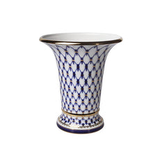 IMPERIAL PORCELAIN - Kobalt Net Empire Vazo