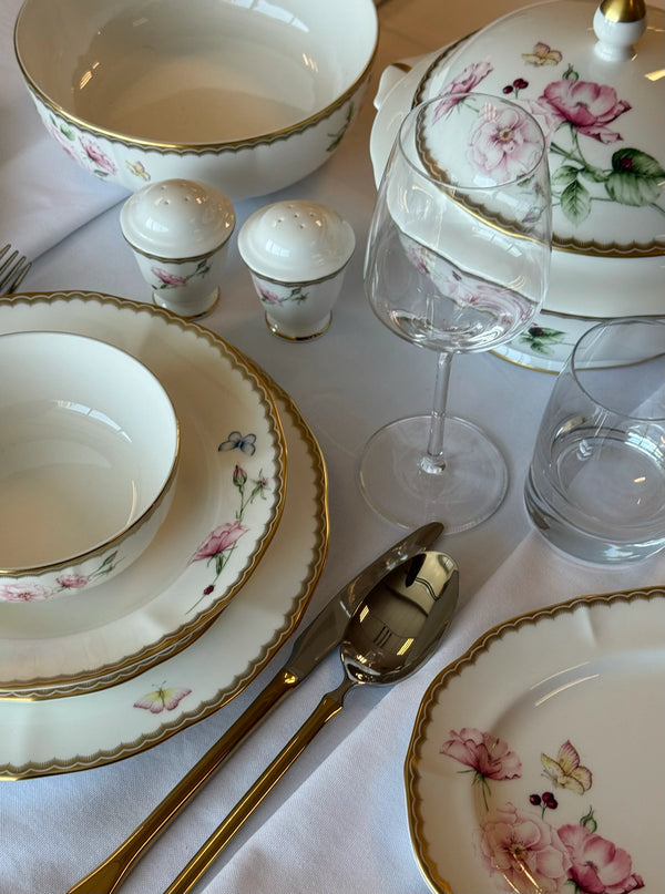 PROUNA Antique Rose 72 Parça Yemek Takımı