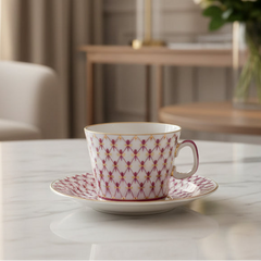IMPERIAL PORCELAIN - Gençlik serisi Net Blues Kahve Fincanı 200 ml