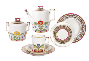 IMPERIAL PORCELAIN Çay Takımı 6/20 – Heraldic Moscow River
