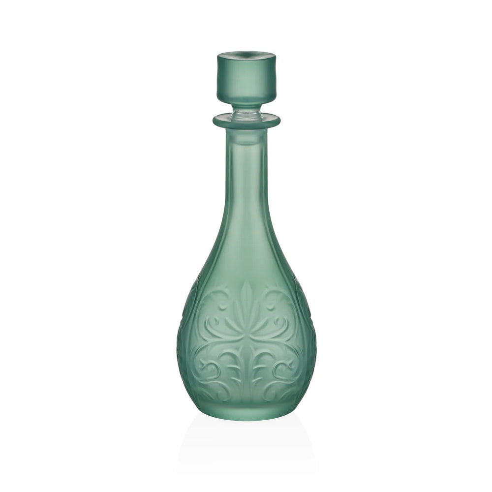 TATTOO 850 ml 2 Parça Kapaklı Haki Cam Şişe
