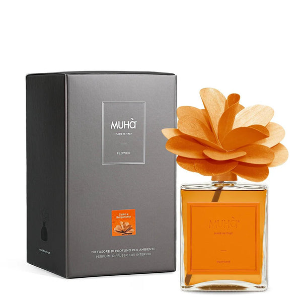 MUHA ITALY - Room Freshener Flower Diffuser - SEDİR & BERGAMOT