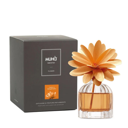 MUHA ITALY - Room Freshener Flower Diffuser - SEDİR & BERGAMOT