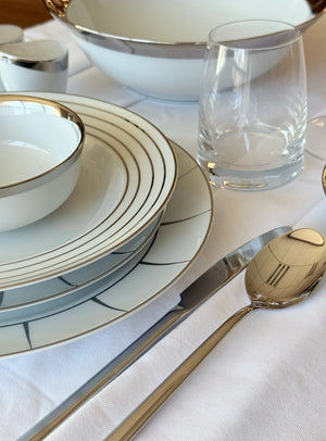 PORCEL Excentric 54 Parça Yemek Takımı 12 Kişilik