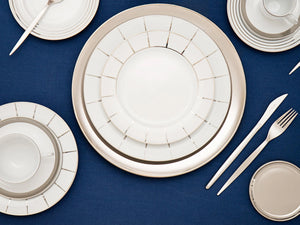 PORCEL Excentric 54 Parça Yemek Takımı 12 Kişilik