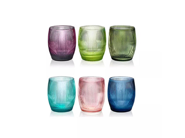 IVV - GluGlu 6'lı Set Su Bardağı Renkli