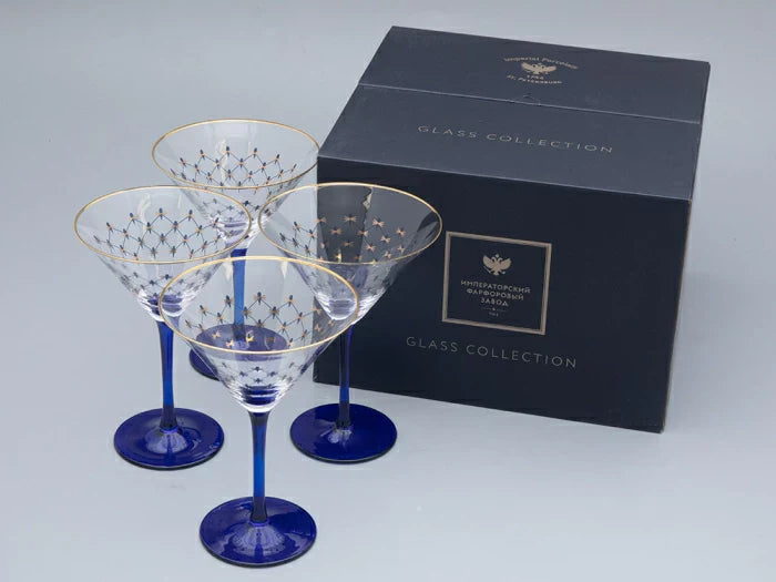 IMPERIAL PORCELAIN 4'lü Martini Kadehi Seti