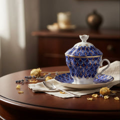 IMPERIAL PORCELAIN - Kapaklı Çay Fincanı