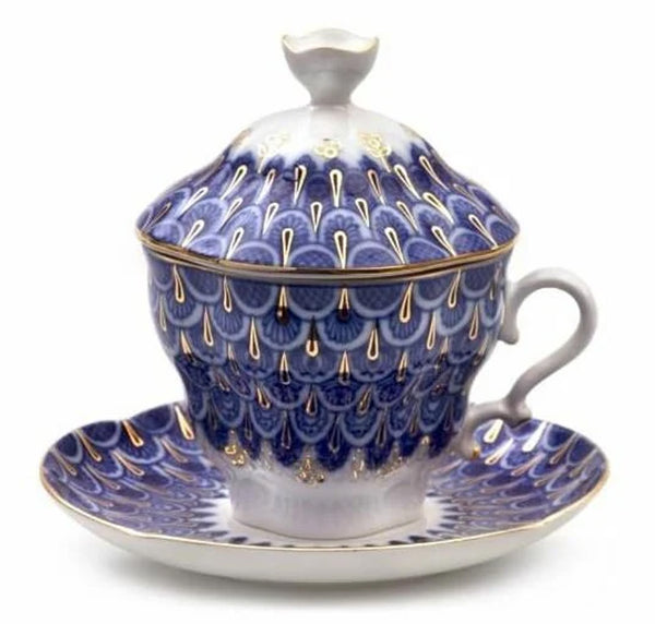 IMPERIAL PORCELAIN - Kapaklı Çay Fincanı