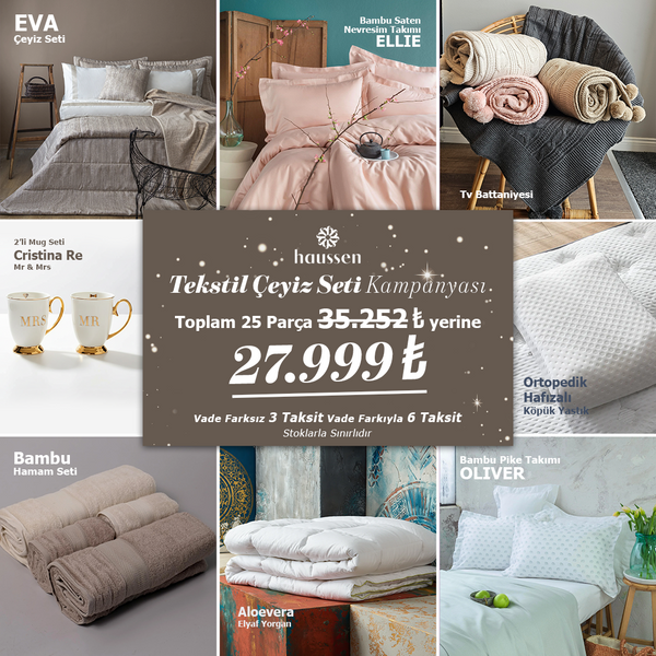 TEKSTİL ÇEYİZ SETİ - 1