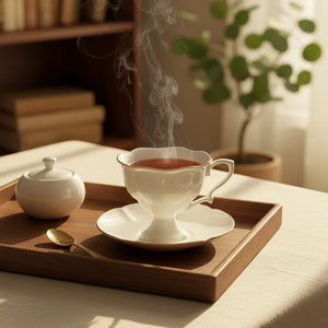 IMPERIAL PORCELAIN - Kahve Fincanı Natasha Form Altın Şerit