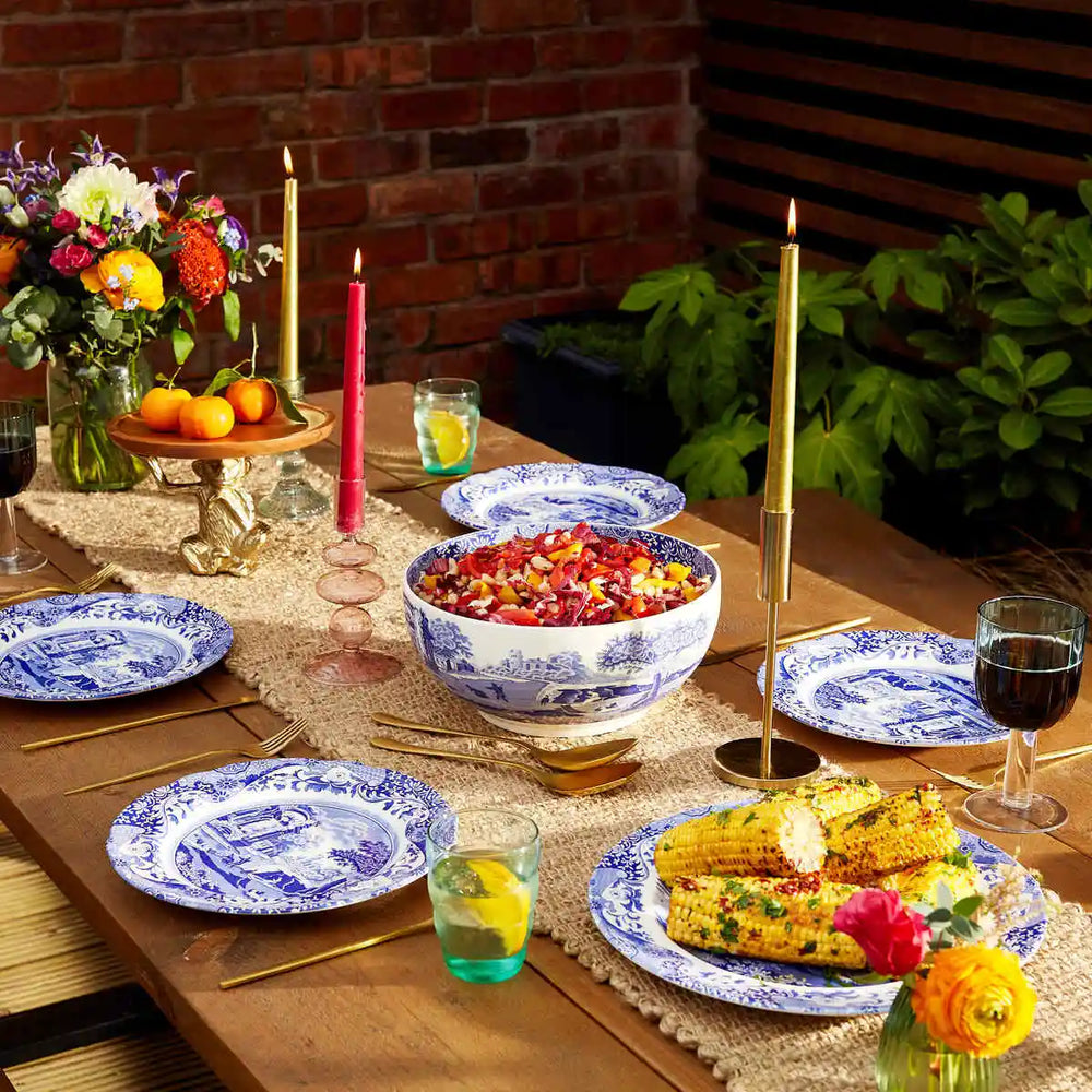 Spode Blue Italian Kek Standı
