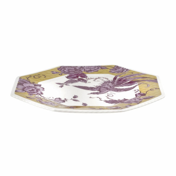 Spode Kingsley Ochre Sekizgen Tabak 24 cm