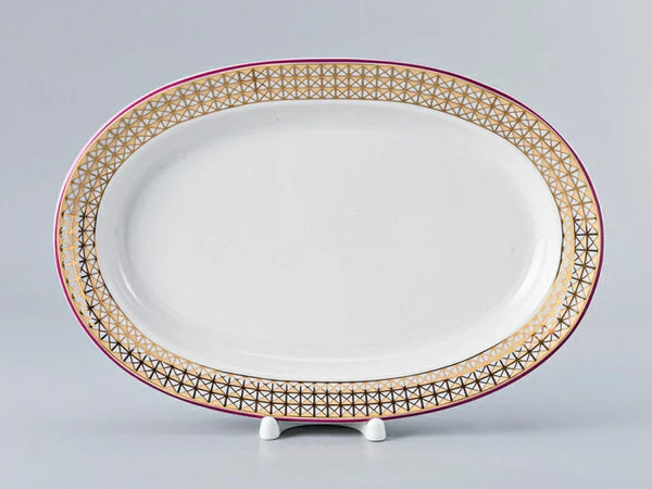 IMPERIAL PORCELAIN - Oval Tabak Moscow River