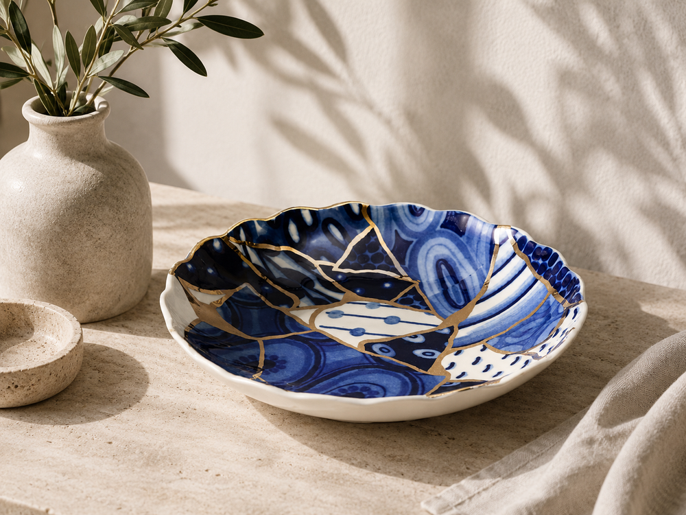 IMPERIAL PORCELAIN Atıştırmalık Kasesi Lale Çizimi Baikal
