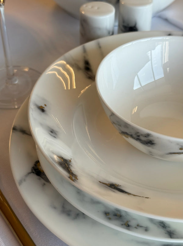 PROUNA Marble 72 Parça Yemek Takımı