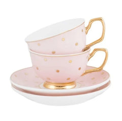 Cristina Re Polka Gold 2li Kahve Fincanı