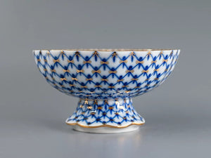 IMPERIAL PORCELAIN Şekerlik Lale Formu Ağ Desen