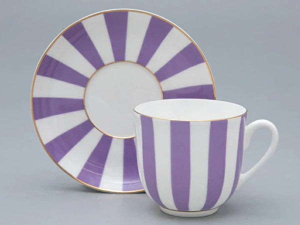 IMPERIAL PORCELAIN Kahve Fincanı ve Tabağı Vadideki Zambak