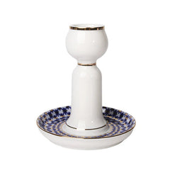 IMPERIAL PORCELAIN - Cobalt Net Şamdan Tomurcuk
