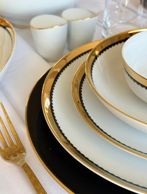 PORCEL Saturn 54 Parça Yemek Takımı 12 Kişilik