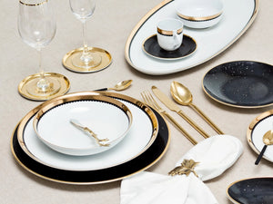 PORCEL Saturn 54 Parça Yemek Takımı 12 Kişilik