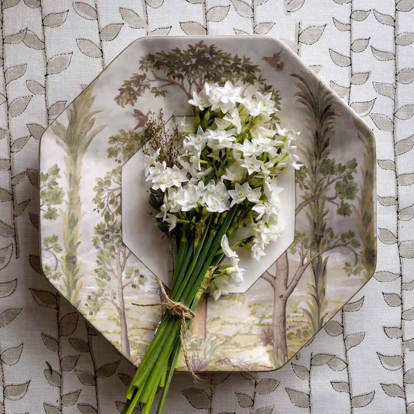 Spode Kit Kemp Tall Trees Sekizgen Servis